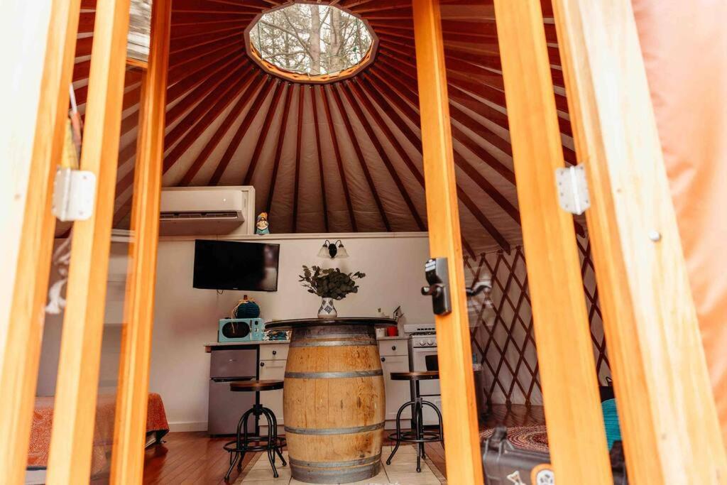 Heated & Ac Yurt Villa Penn Yan Dış mekan fotoğraf